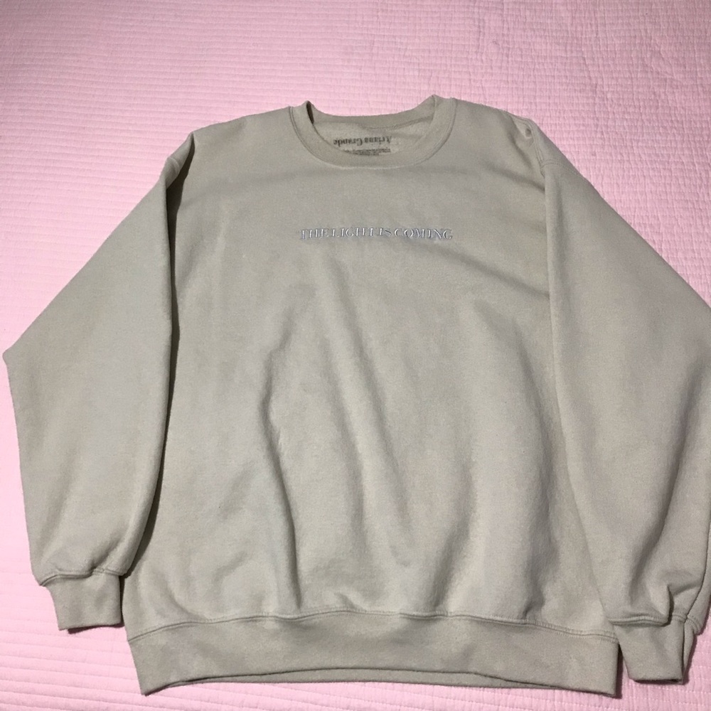 Ariana Grande the light is coming sweatshirt